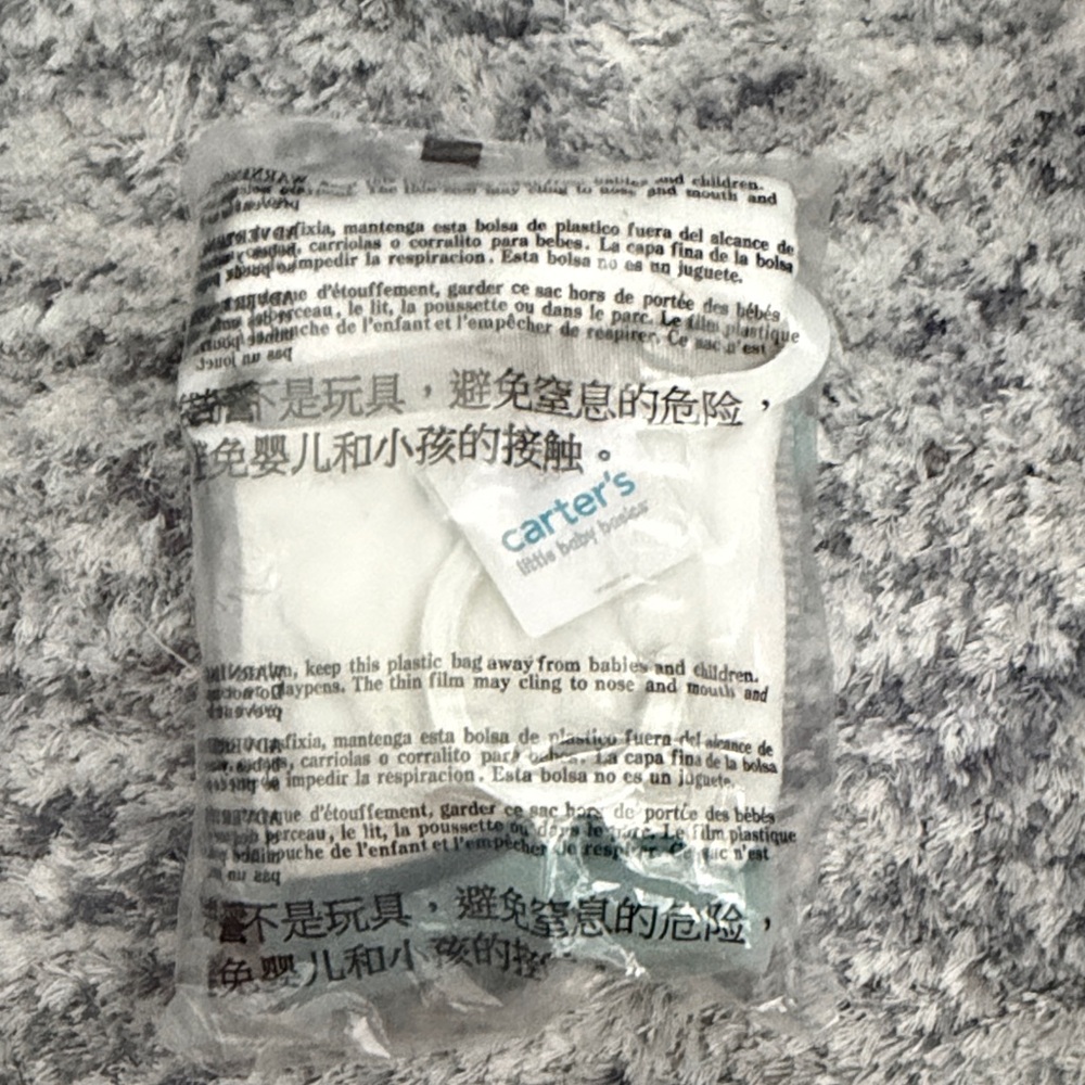Carter's Soft White Baby Apparel